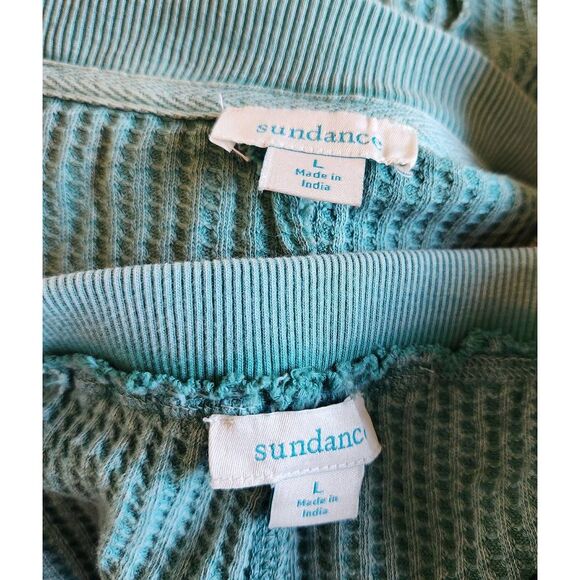 Sundance Thermal Pajama Set Size Large - Picture 9 of 10